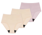 AIRCUTE washable underwear in beige-dusk with 60ml absorption for daily protection