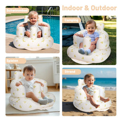 AirSwim seat uses BPA-free PVC for gentle skin contact and safety.