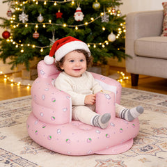 AirSwim sit-me-up chair offers ergonomic wraparound back support.