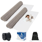 AirSwim toddler bed rail inflates quickly with the included bag for easy travel.