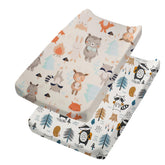 Aisawate changing pad cover on table, soft jersey knit for baby comfort