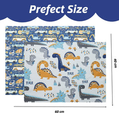 Aisawate pillowcase close-up shows 100% cotton weave and soft touch.