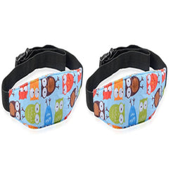 AISIBO baby head support band on car seat for gentle neck support.