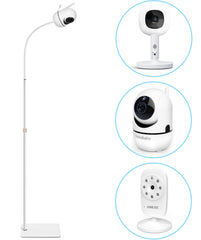 AISVAN floor stand base demonstrates stability for reliable baby monitor placement.