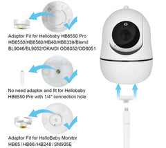 AISVAN gooseneck arm enables flexible camera angles for optimal viewing.