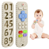 AiTuiTui teething relief remote toy for babies with safe silicone design