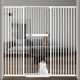 AiWMGL 71-inch gate front view shows height that helps deter jumping