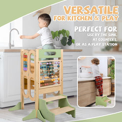 aiwo eco-friendly green paint details add safe, stylish touch for kids.