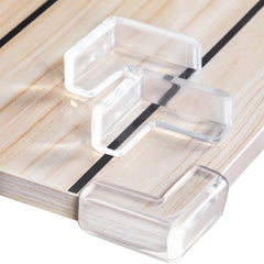 AIXMEET clear corner protectors blend with furniture while guarding edges.