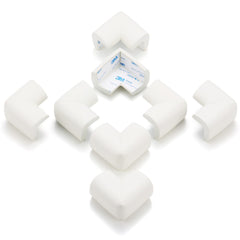 AIXMEET sponge corner cushions protecting tables and desks from bumps.