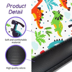 AJLTPA seatbelt cover easy-install with magic sticker for quick fitting