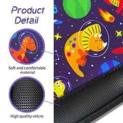 AJLTPA Seatbelt pad with magic sticker for easy install.