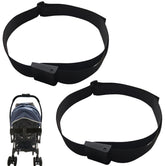 Ajqxh 2PCS pushchair straps showcase adjustable fit for secure stroller seating and upright comfort