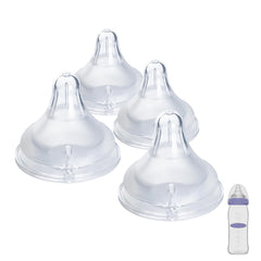 Ajrwiiy nipples with Lansinoh NaturalWave compatibility for secure latch and easy feeding.