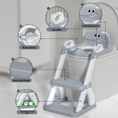 AJVV adjustable-height potty training seat grows with your child.