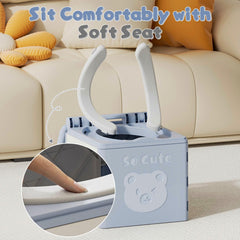 AKIMRABY potty bags and absorbent pads ensure cleanups on the go.