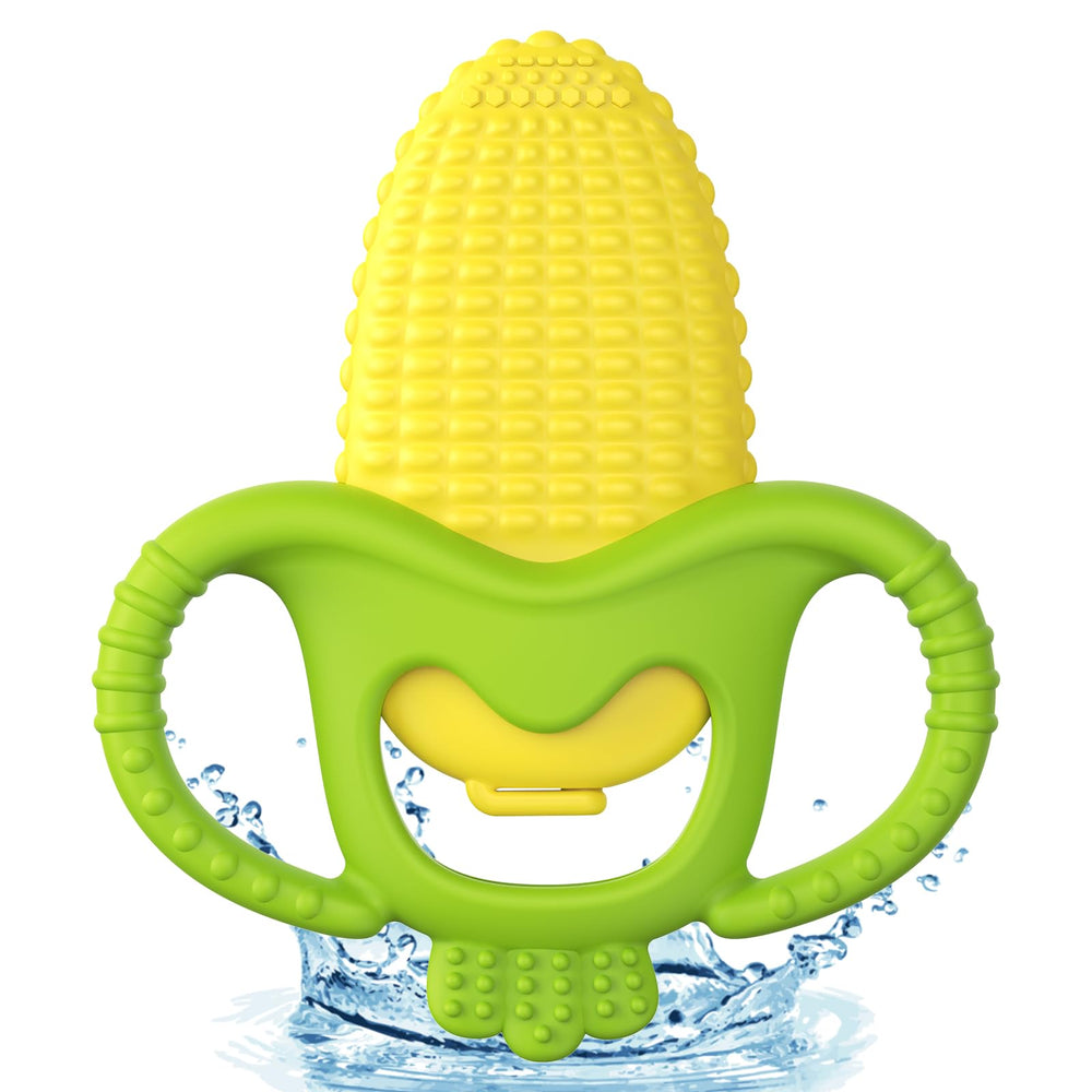 Akolik Corn B teether with massage points soothing tiny gums for babies