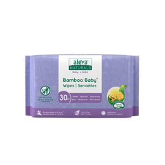Aleva Naturals bamboo baby wipes offer soft, ultra-strong cleansing for daily diaper changes.