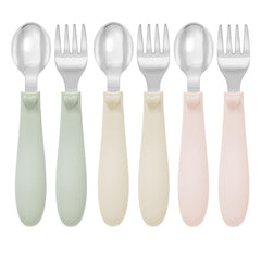 Ali+Oli toddler utensils stainless steel heads for lasting shine