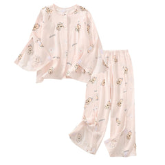 ALIALAVESTA patient clothes with full-open design for easy nursing access.