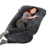 ALLOPERA pregnancy pillow full-body 57-inch supports the entire body for better rest