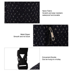 Alomejor insulated tote highlights durable nylon fabric and scratch resistance.