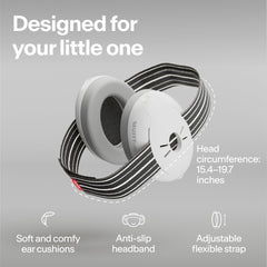 Alpine Muffy adjustable anti-slip headband ensures secure, comfortable wear.