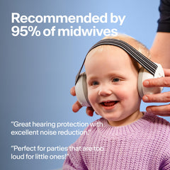 Alpine Muffy Baby adjustable headband — anti-slip design for steady wear
