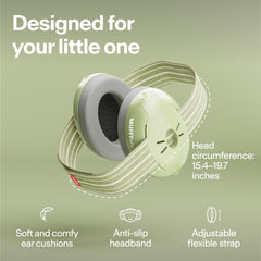 Alpine Muffy Baby no-pressure fontanel protection for infants.