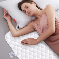 Alsunny bed pad thick absorption core locks in moisture for overnight protection