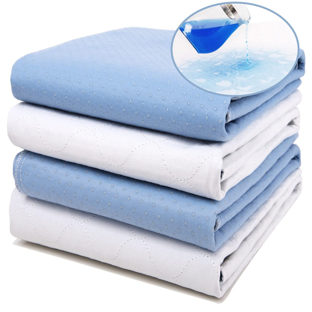 Alsunny bed pad waterproof outer layer protects mattresses from spills overnight