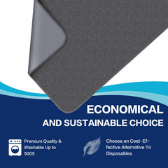 Alsunny washable bed pad demonstrates durability across many washes.