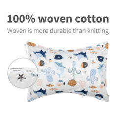 ALVABABY pillowcase features durable cotton weave for everyday use