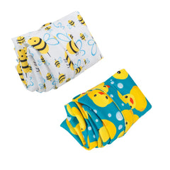 ALVABABY travel-friendly wet/dry bag fits in diaper bags and strollers.