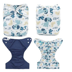 ALVABABY diaper cover showing hip snaps to prevent wing droop