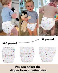 ALVABABY suede inner—soft, moisture-wicking comfort against baby skin.
