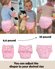 ALVABABY two 3-layer inserts for reliable absorption