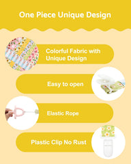 ALVABABY pacifier leash is washable and durable for everyday use