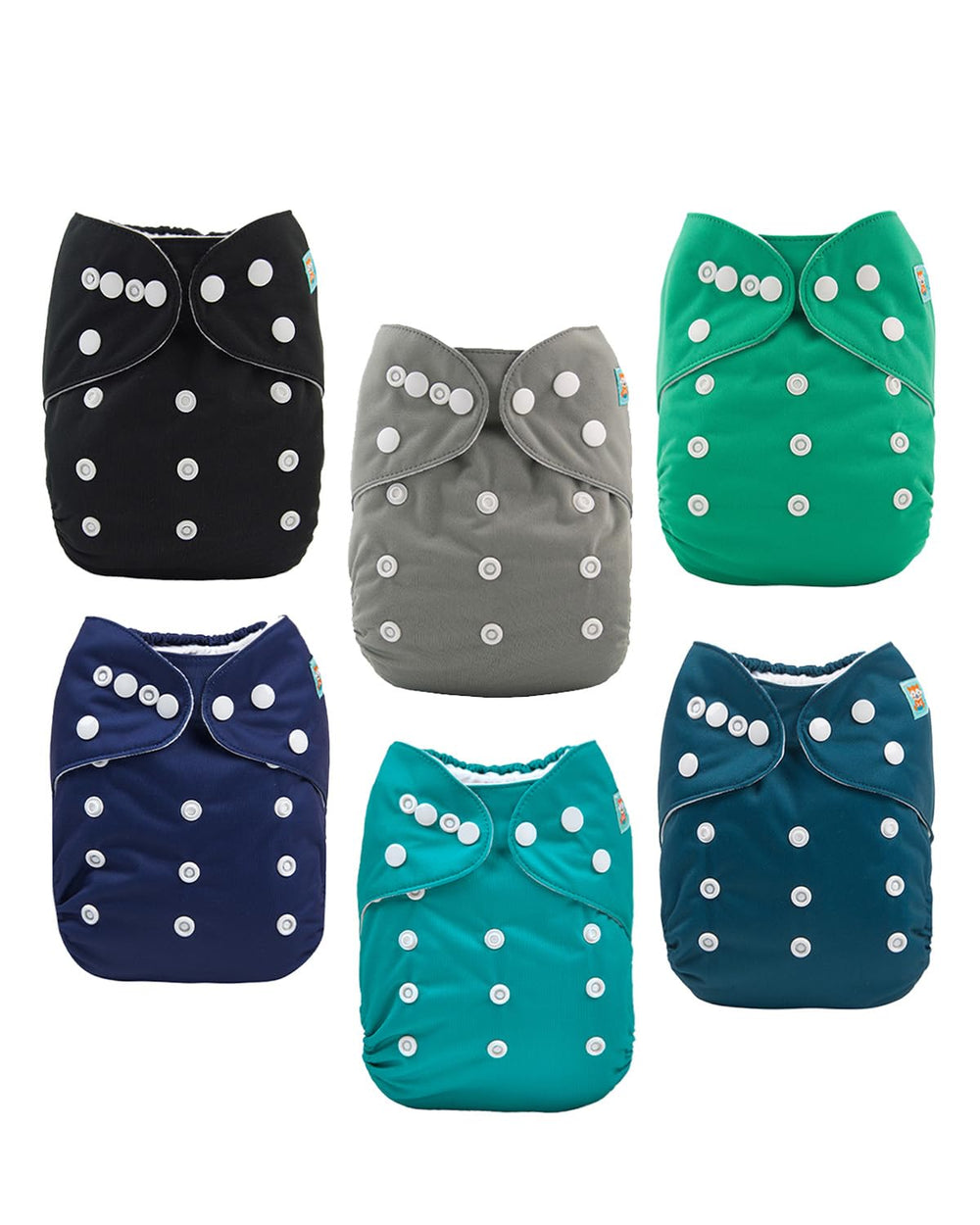 ALVABABY six-diapers-pack keeps baby dry and budget-friendly