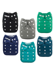 ALVABABY six-diapers-pack keeps baby dry and budget-friendly