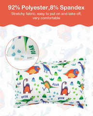 ALVABABY envelope closure pillowcase keeps pillow secure and clean