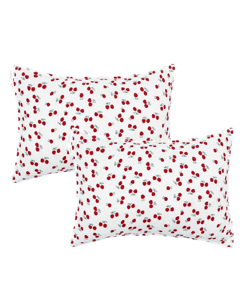 ALVABABY toddler pillowcase front view in soft muslin for gentle sleep