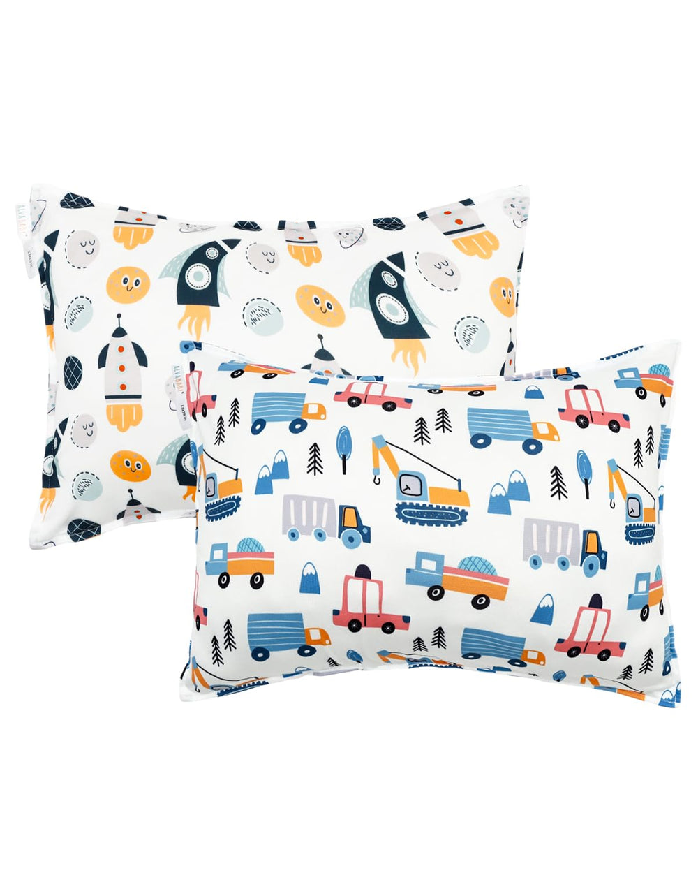 Alvababy toddler pillowcase in soft stretch fabric for gentle sleep.