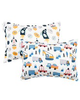 Alvababy toddler pillowcase in soft stretch fabric for gentle sleep.