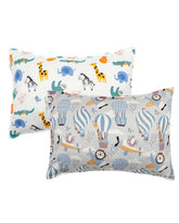 ALVABABY toddler pillowcase in stretchy soft fabric for gentle sleeping comfort.