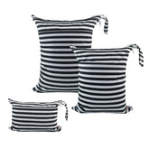 ALVABABY large wet/dry bag with spacious interior for diapers and garments.