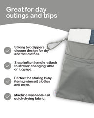 ALVABABY bag is lightweight, under 50 g, easy to carry on trips.