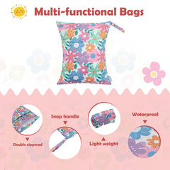 ALVABABY bag sewn wet section prevents wicking.