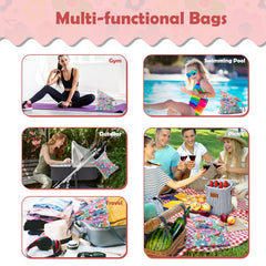 ALVABABY bag size 30x36 cm fits 5-7 cloth diapers.