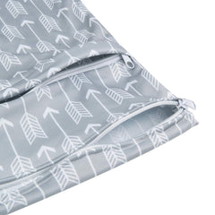 ALVABABY wet/dry bag wet compartment sealed to prevent leaks during travel